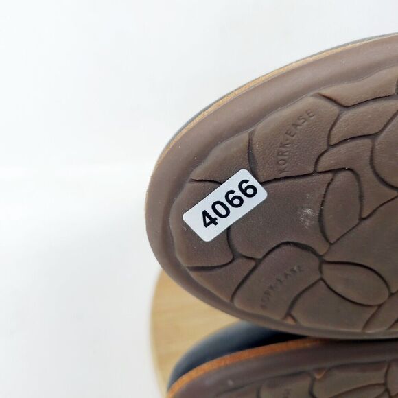 Kork Ease Ankle Boots Womens 9 Maddelena Black Leather Bootie Belted Buckle Moto - Picture 15 of 15